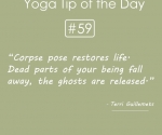 Corpse pose-restores-life