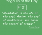 Meditation is the life of the soul