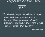 No effort-lost-Karma Yoga