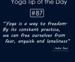 Yoga is a way to freedom