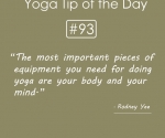 important pieces of equipment-doing-yoga
