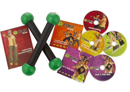 Zumba Fitness Total Body Transformation System DVD Set Review