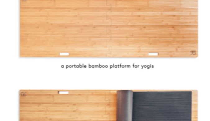 bamboo yoga mat